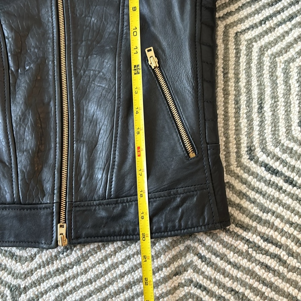 J crew leather jacket - Picture 8 of 10